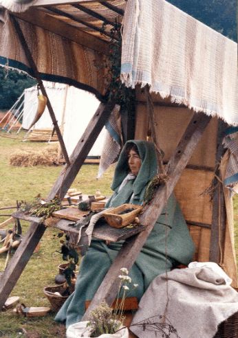 Saxon woman